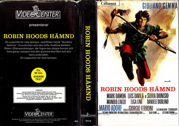 5114 ROBIN HOODS HÄMND (VHS)
