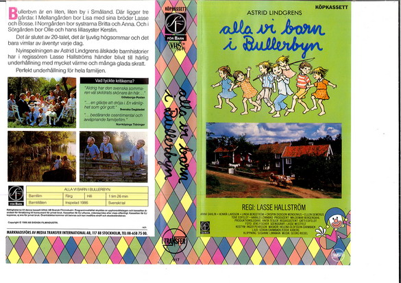 ALLA VI BARN I BULLERBYN (RUTIG) (VHS)