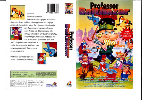 PROFESSOR BALTHAZAR (VHS)