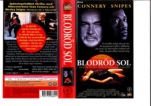 BLODRÖD SOL (VHS)