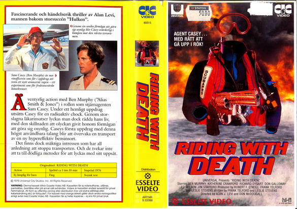 22088 RIDING WITH DEATH (VHS)