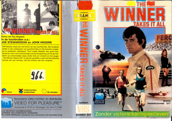 WINNER TAKES IT ALL  (HOL-IMPORT) (VHS)