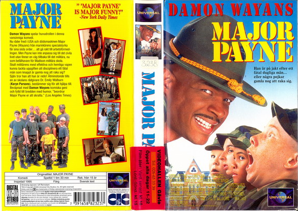 MAJOR PAYNE (VHS)