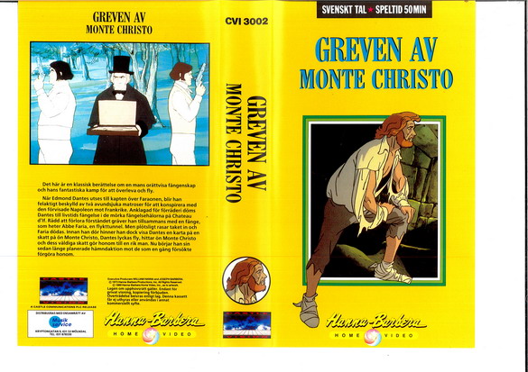 GREVEN AV MONTE CHRISTO (VHS)
