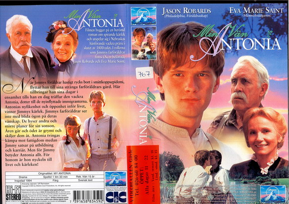 MIN VÄN ANTONIA (VHS)