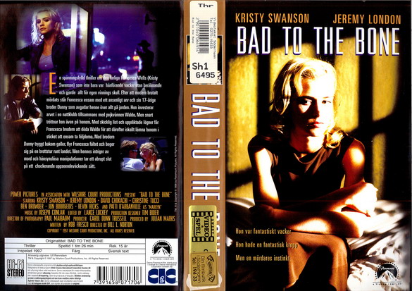 BAD TO THE BONE (VHS)