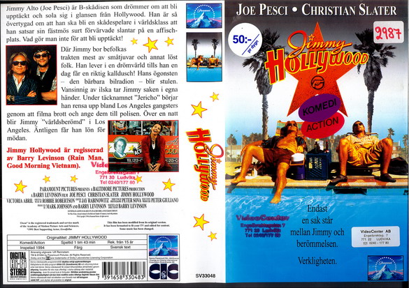 JIMMY HOLLYWOOD (VHS)