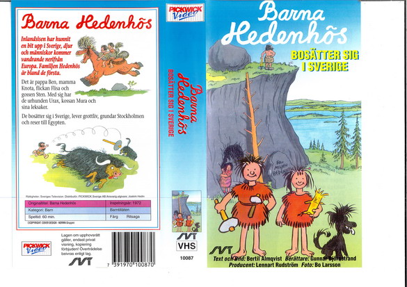 BARNA HEDENHÖS BOSÄTTER SIG I SVERIGE (VHS)