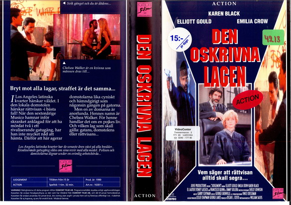DEN OSKRIVNA LAGEN (VHS)