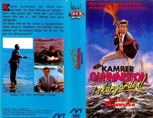 KAMRER GUNNARSSON I SKÄRGÅRDEN (VHS)
