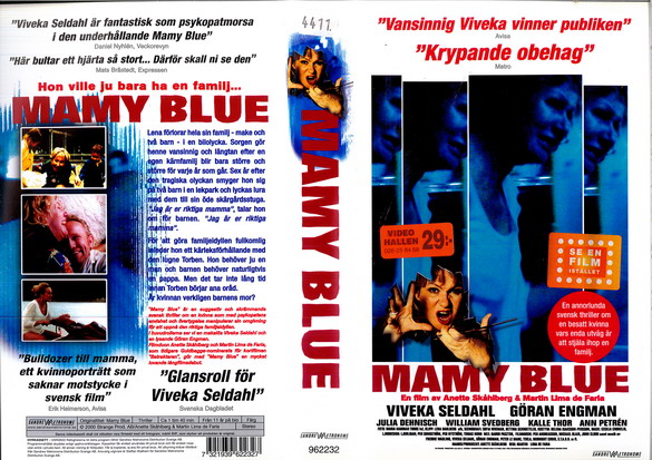 MAMY BLUE (vhs-omslag)