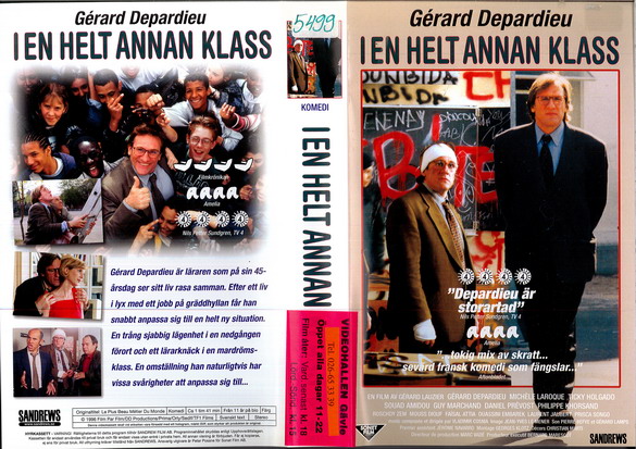 I EN HELT ANNAN KLASS(vhs omslag)