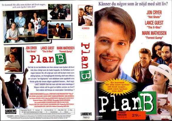 PLAN B (vhs-omslag)