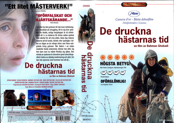 DE DRUCKNA HÄSTARNAS TID (VHS)