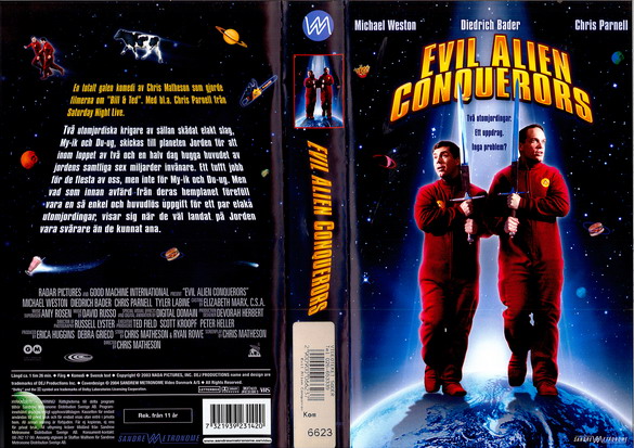 EVIL ALIEN CONQUERORS (VHS)
