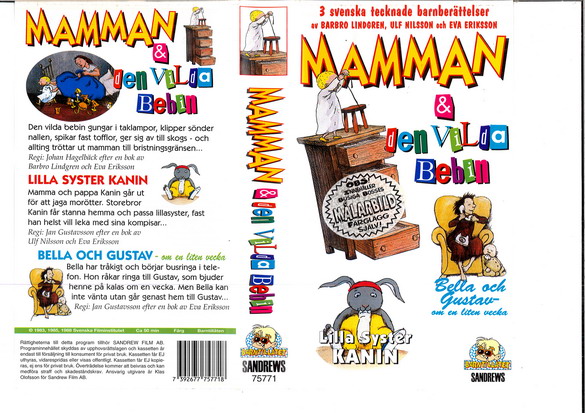 MAMMAN OCH DEN VILDA BEBIN (VHS)