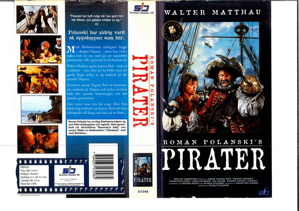 PIRATER (VHS)