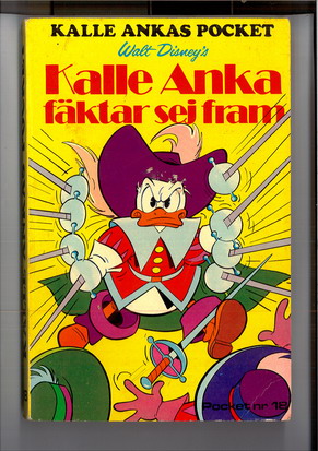 KALLE ANKAS POCKET 018 - KALLE ANKA FÄKTAR SEJ FRAM