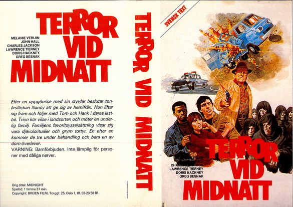TERROR VID MIDNATT (VHS)