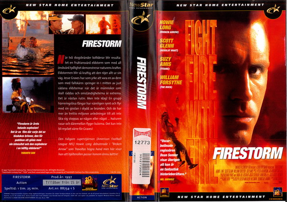 FIRESTORM (VHS)