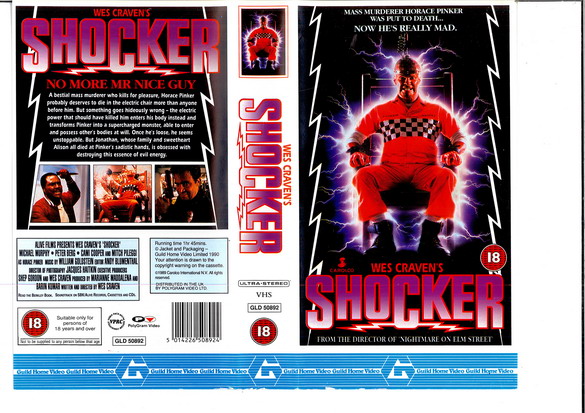 SHOCKER  (VHS) (UK-IMPORT)