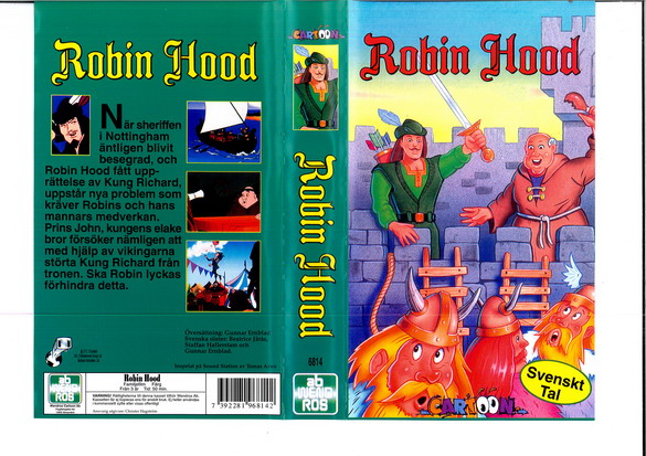 ROBIN HOOD (Vhs-Omslag)