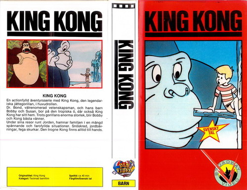 King Kong (Vhs-Omslag)