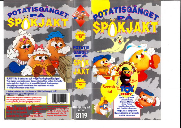 POTATISGÄNGET PÅ SPÖKJAKT (VHS)