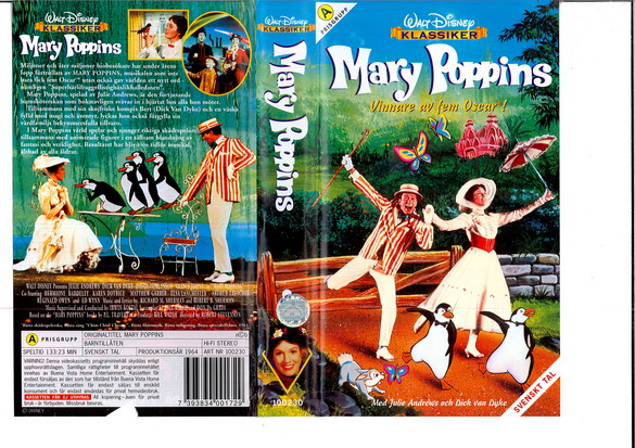 MARY POPPINS (VHS)