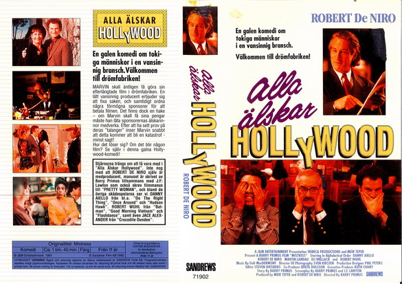ALLA ÄLSKAR HOLLYWOOD (VHS)