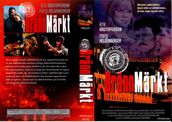 BRÄNNMÄRKT (vhs-omslag)