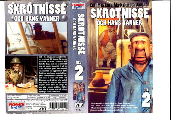 SKROTNISSE OCH HANS VÄNNER DEL 2 (VHS)
