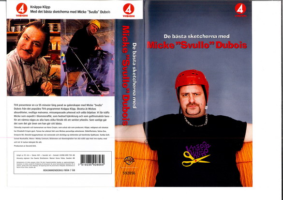 DE BÄSTA SKETCHERNA MED MICKE \'SVULLO\' DUBOIS (VHS)