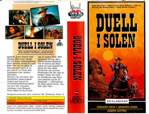 DUELL I SOLEN (VHS)