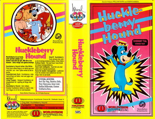 HUCKLEBERRY HOUND (VHS)