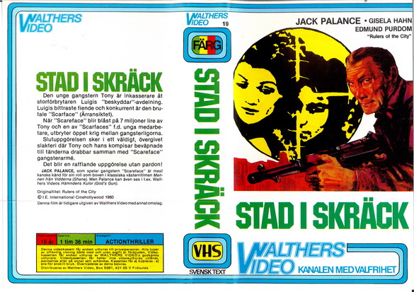 19 STAD I SKRÄCK (vhs)