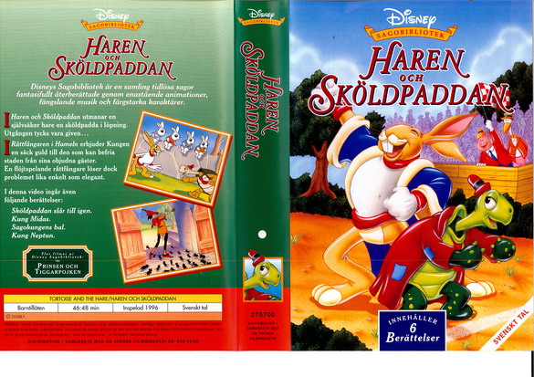 HAREN OCH SKÖLDPADDAN (VHS)
