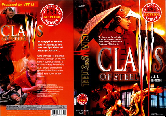 CLAWS OF STEEL (vhs-omslag)