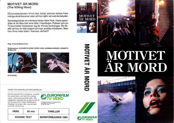 Motivet är Mord (VHS)