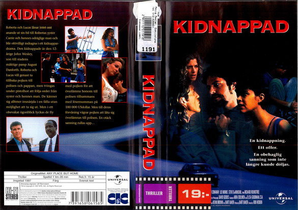 KIDNAPPAD (VHS)