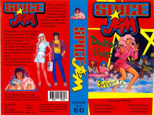 SPICE JAM: DUBBELLIVET (VHS)
