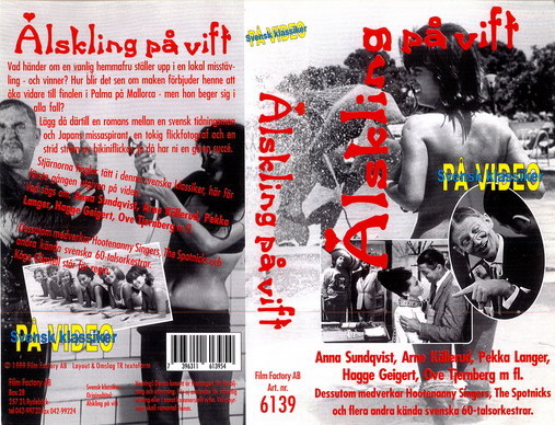 ÄLSKLING PÅ VIFT (VHS)