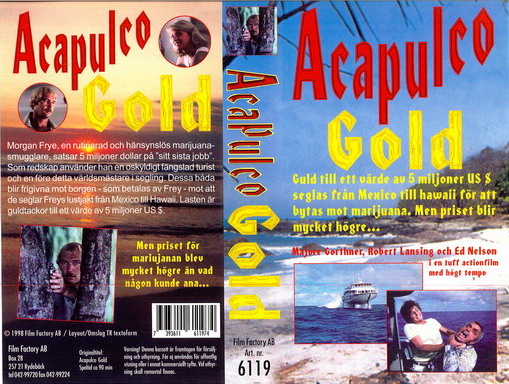 ACAPULCO GOLD (Vhs-Omslag)