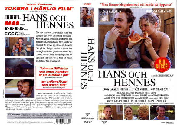 HANS OCH HENNES (vhs-omslag)