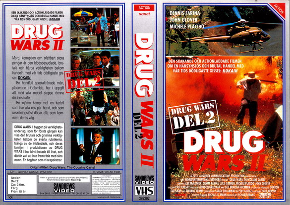 DRUG WARS 2 DEL 2 (vhs-omslag)
