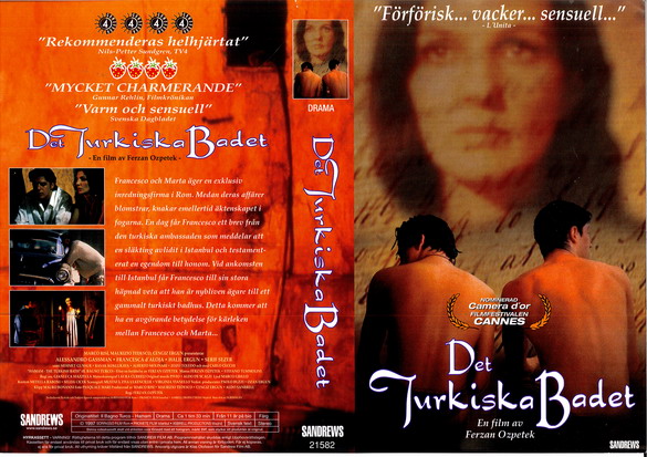 DET TURKISKA BADET (vhs-omslag)