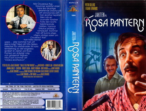 JAKTEN PÅ ROSA PANTERN (VHS)