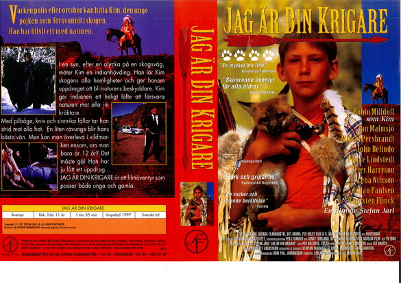 JAG ÄR DIN KRIGARE (VHS)