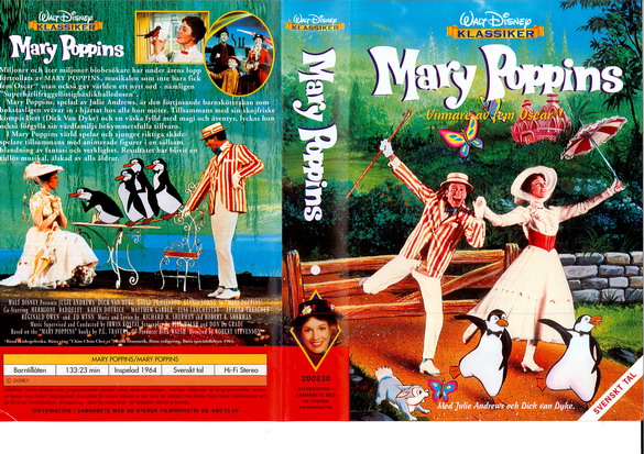 200230 MARY POPPINS (VHS)