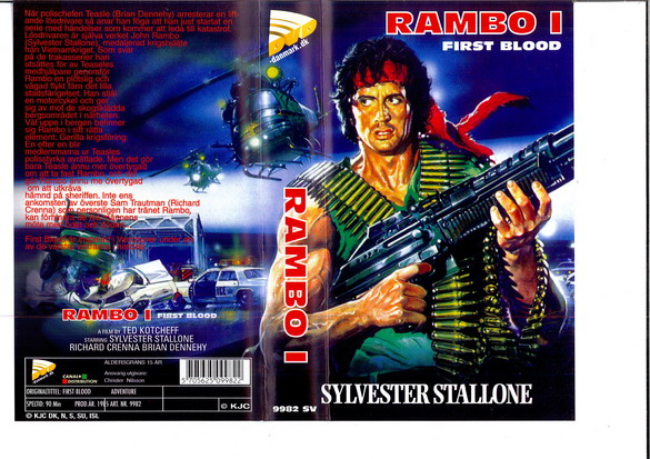 RAMBO 1 - first blood (VHS)